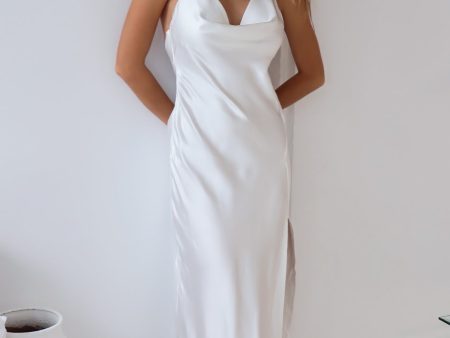 Verity Dress - Pearl White Online