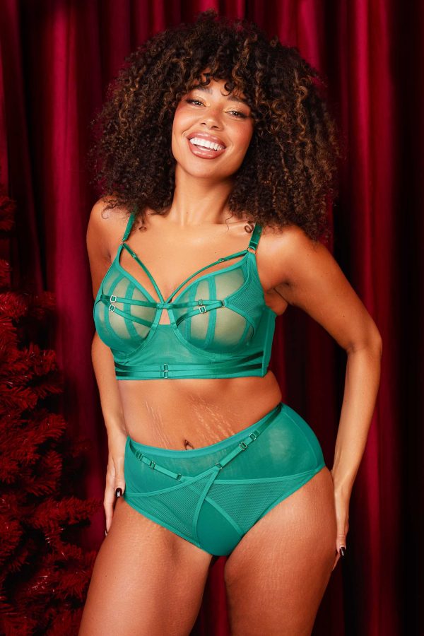 Eddie Green Crossover Wrap Bra Cheap