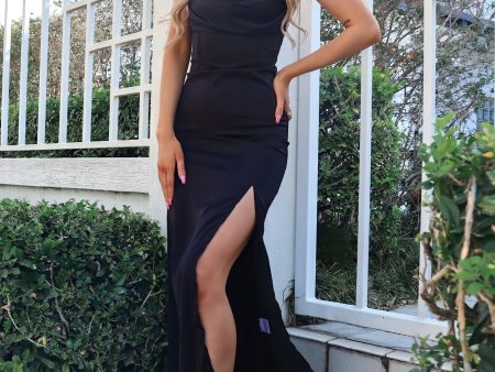 Taleah Formal Dress - Black For Cheap