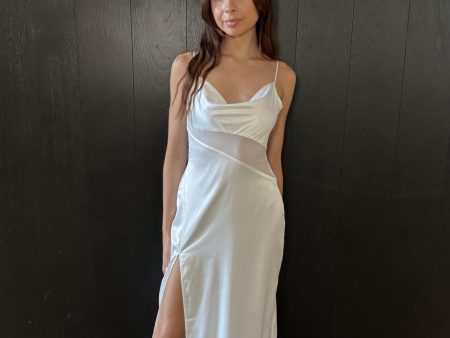 Lia Maxi Dress - White on Sale