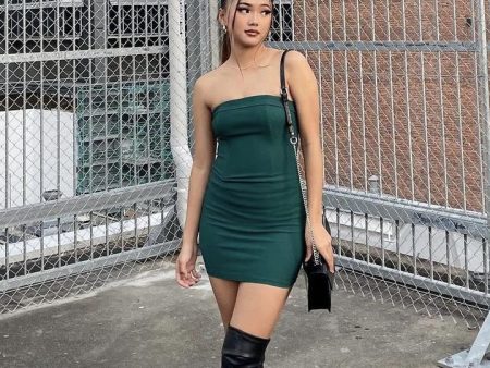 Briar Mini Dress - Green For Discount