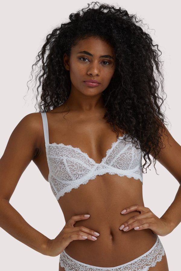 Ariana Ivory Everyday Lace Bra Online Hot Sale