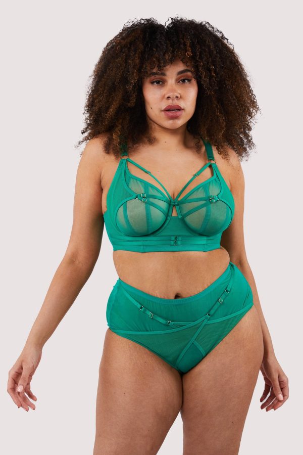 Eddie Green Crossover Wrap Bra Cheap