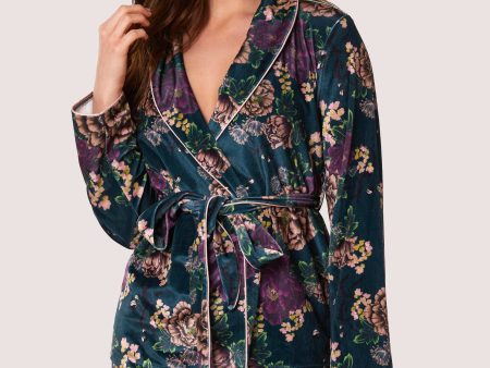 Printed velvet PJ set Sale