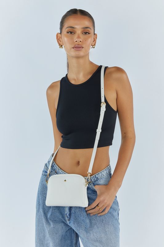 PETA + JAIN Alias Bag - White Pebble on Sale