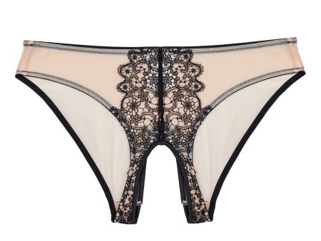 Anaise Black Ouvert Brief Fashion