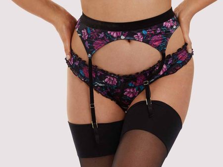 Noriko Crane Print Suspender Online Hot Sale