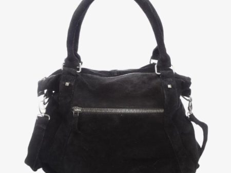 Black Suede Handbag For Cheap