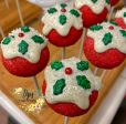 1 dozen Christmas Cake Pops, Holiday cake pops Discount