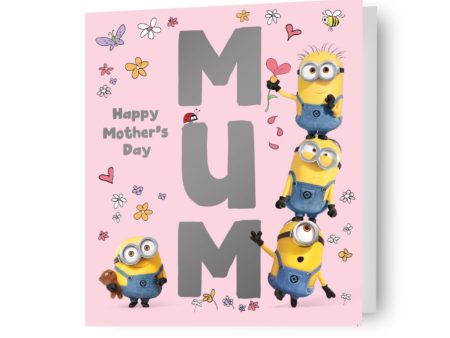 Despicable Me Minions  Mum  Mother s Day Card Cheap