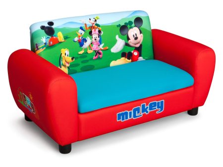 Mickey Mouse Upholstered Sofa with Storage Sale