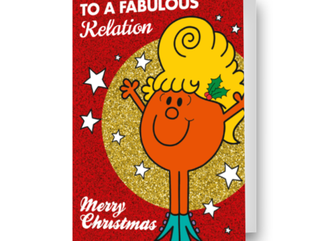 Mr Men & Little Miss Personalised  Fabulous  Christmas Card Hot on Sale