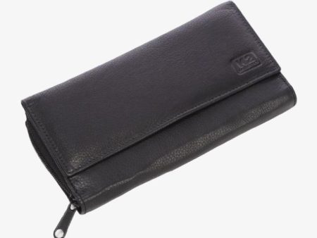 Women s Wallet Single Fold With Exterior Zipper For Sale