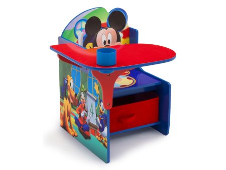 Mickey Mouse Chair Desk with Storage Bin Fashion