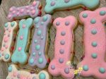 16 cookies, Paw print cookies, Dog Bone cookies Sale