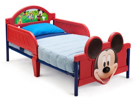 Mickey Mouse Plastic 3D Toddler Bed Online Sale