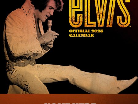 ELVIS 2025 PERSONALISED CALENDAR Online Sale