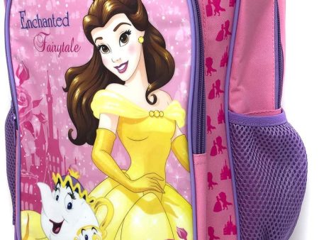 Disney Mrs Potts Chip & Princess Belle Deluxe Children s School Trolley Bag Hot on Sale