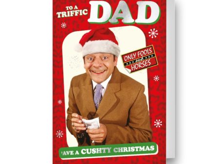 Only Fools and Horses Dad Christmas Card Cheap