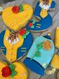 16 dozen Beauty and the beast themed cookies, sugar cookies, disney party, Bell cookies Online Sale