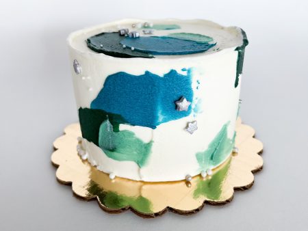 Blue Palette Cake Online