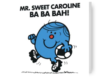 Mr Men & Little Miss Personalised  Mr Football  Birthday Card Hot on Sale