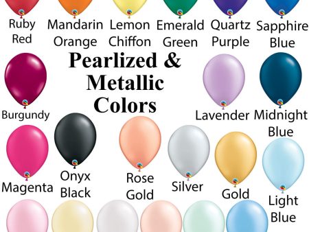 Pearlized 11  Latex Balloon For Discount