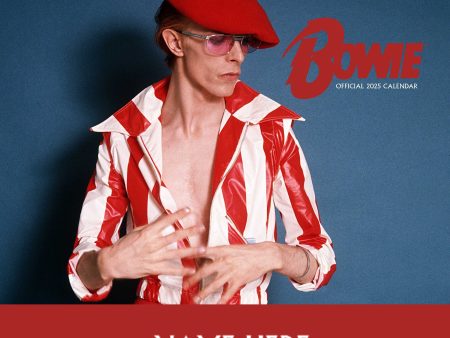 DAVID BOWIE 2025 PERSONALISED CALENDAR Online Hot Sale