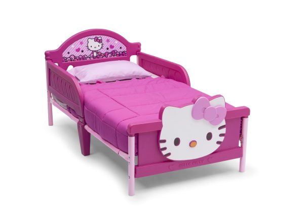 Hello Kitty Plastic 3D Toddler Bed Online Hot Sale