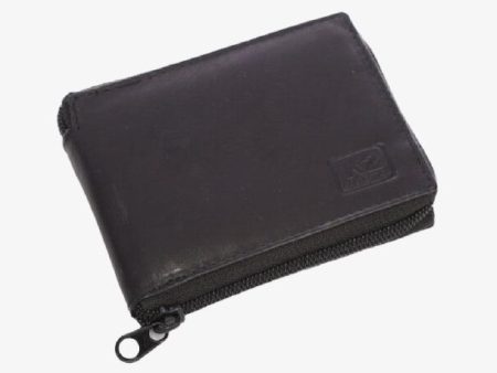 Men s Leather Zip Wallet Discount