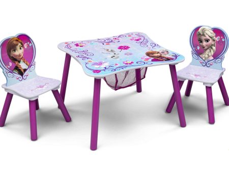 Frozen Table & Chair Set with Storage Hot on Sale