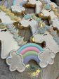 16  Unicorn and Rainbow sugar cookies Cheap