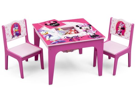 Minnie Mouse Deluxe Table & Chair Set with Storage For Cheap