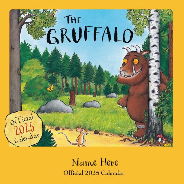 THE GRUFFALO 2025 PERSONALISED CALENDAR Fashion