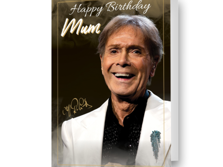 Cliff Richard  Mum  Birthday Card Online Sale