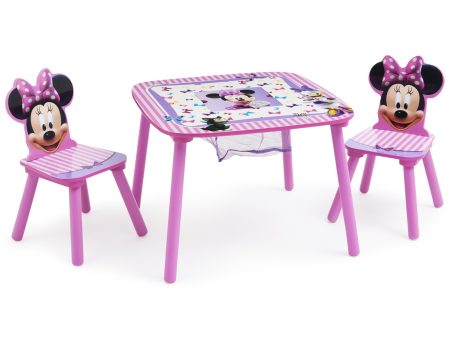 Minnie Mouse Table & Chair Set with Storage Online Sale