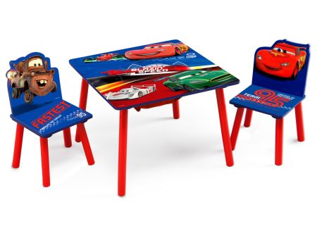 Cars Table & Chair Set with Storage on Sale