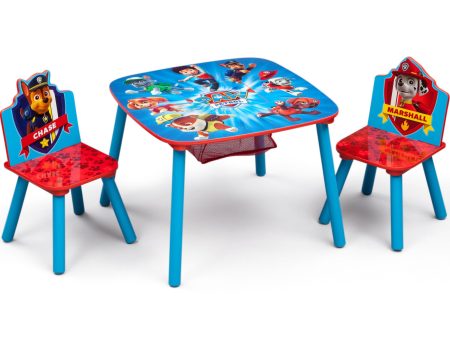 PAW Patrol Table & Chair Set with Storage Hot on Sale