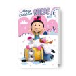 Despicable Me Minions Niece Christmas Card Fashion