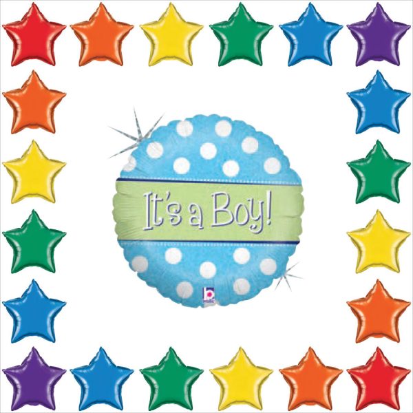 Spots Dots Baby Boy Supply