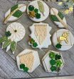 16 Boho Succulent cookies, Sugar Cookies, decorated cookies Online now