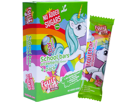 Unicorn Fruitbar Strawberry 4-pack Online