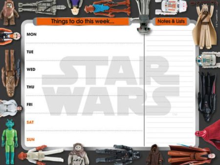 Star Wars Desk Pad Weekly Planner For Discount