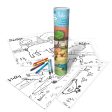 RSPCA Poster Art Tube 6 Colouring In Posters & Crayons Charity Stationery Set Fashion