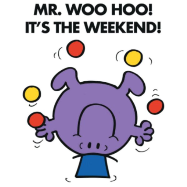 Mr Men & Little Miss Personalised  Mr Weekend  Birthday Card Online Sale