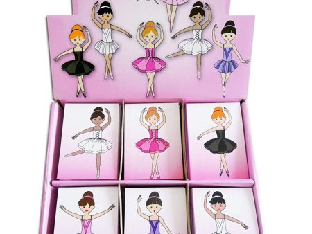 Pink Ballerina Dancer Note Books Pads Party Bag Fillers (Assorted) X 6 12 18 24 36 48 For Discount