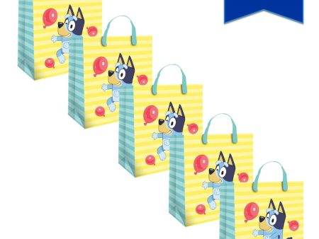 Bluey Multipack of 5 Gift Bags Supply