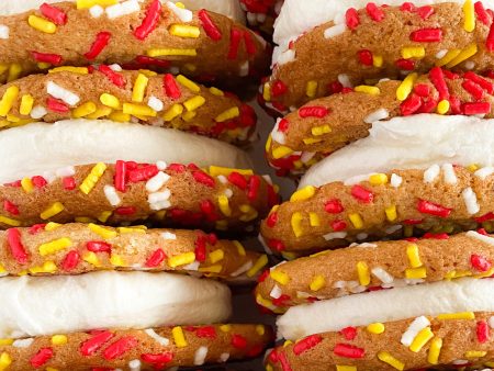 Chiefs Confetti Cookie Sandwiches Fashion