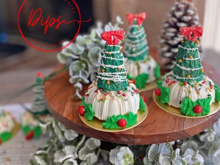 Christmas Tree Mini Cakes on Sale