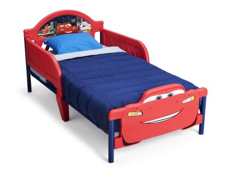 Cars Plastic 3D Toddler Bed Supply